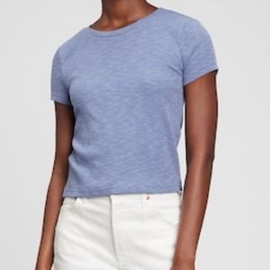 NWT Gap Rib T Blue shirt size Large